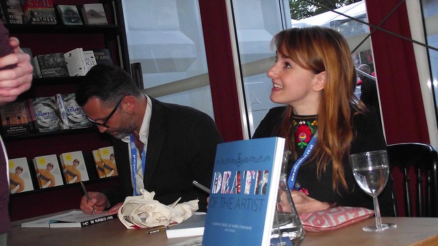 Edinburgh International Book Festival 2015 - Karrie Fransman and Rob Davis