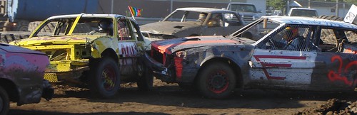 car mi race mud offroad crash accident michigan racing derby demolitionderby demoderby hudsonville yerffej9 innotec offroadracing jeffrozema