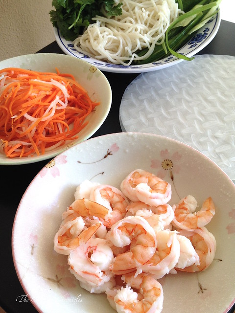 Vietnamese Shrimp Spring Rolls