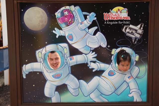 Dan and Mio as astronauts!