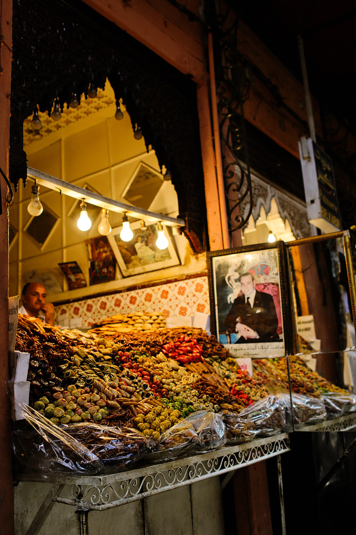 Honey Pastries at the Marrakesh Market (Things to Do in Morocco).