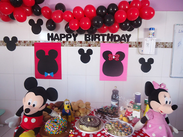 Happy Birthday Mickey and Minnie