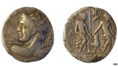 Norwich Roman silver coin find3