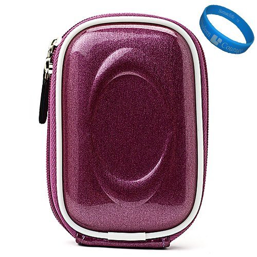 Purple Candy SumacLife Compact Semi Hard Protective Camera Case for Nikon Coolpix S3300 S4300 S100 S4100 S3100 S80 S1100pj S5100 S3000 S4000 S1000pj S70 S640 S620 S230 S220 S60 S560 S610 S710 S52c S550 Compact Digital Camera