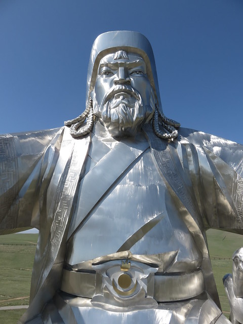 royal torso with mongolian symbol on belt