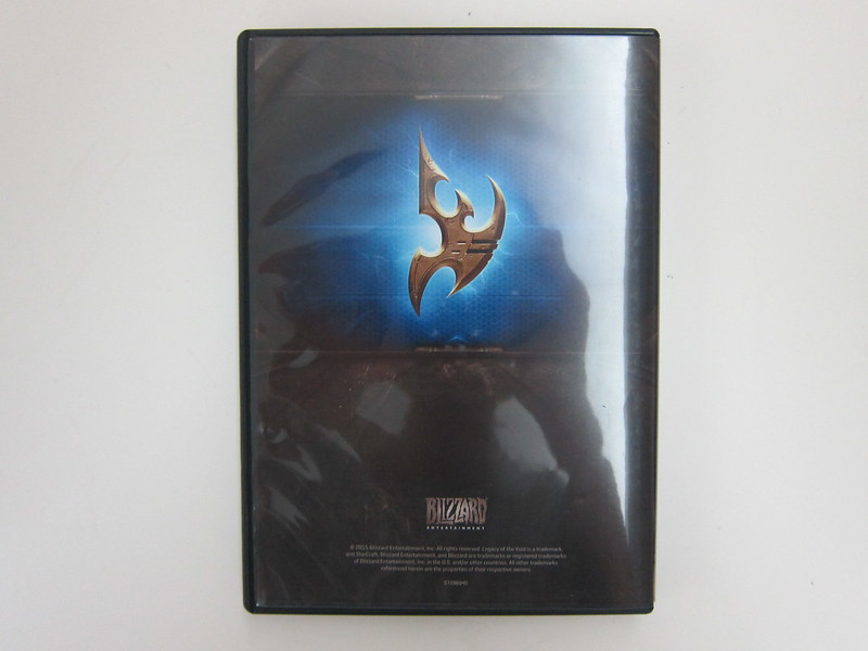 StarCraft 2 – Legacy of the Void – Collector's Edition - Game DVD Back