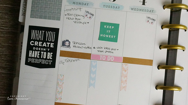 Plan With Me Week 45 and November 2015