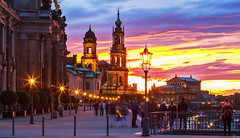 Dresden sunset