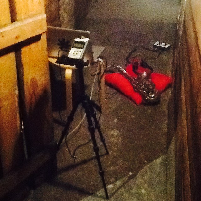Recording in the basement