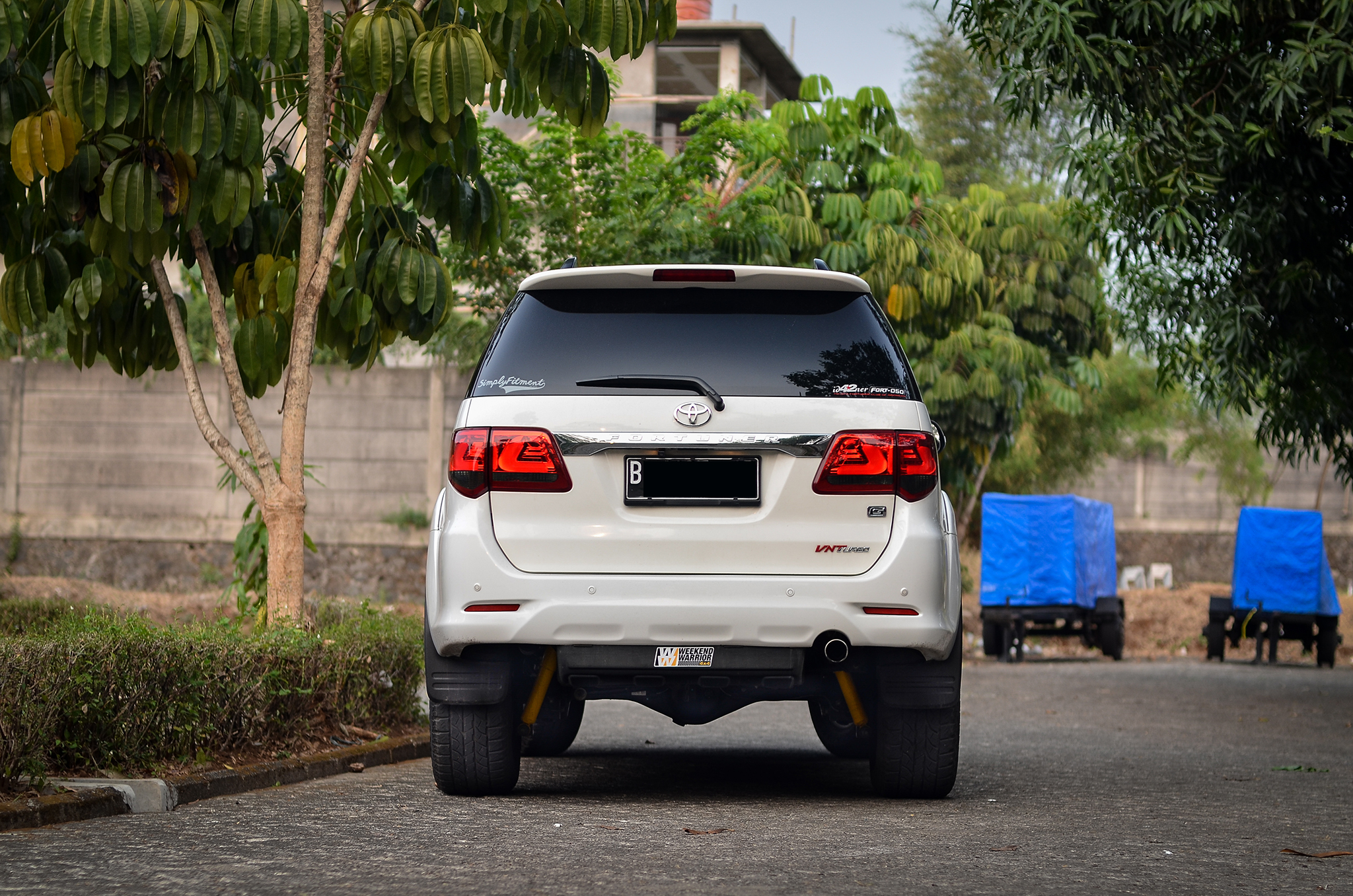 Lifted Toyota Fortuner Vnt On OME Suspension TRD Wheels 18