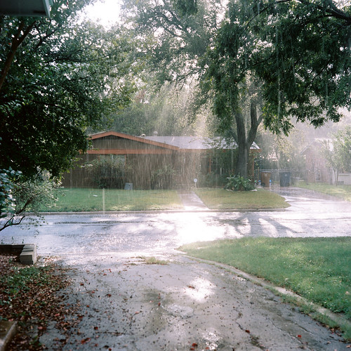 Summer Rain Storm in Austin, Texas