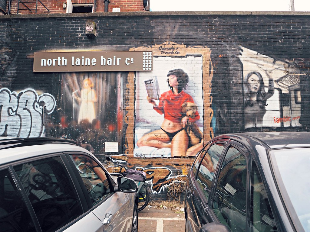 Brighton Lanes Graffitti