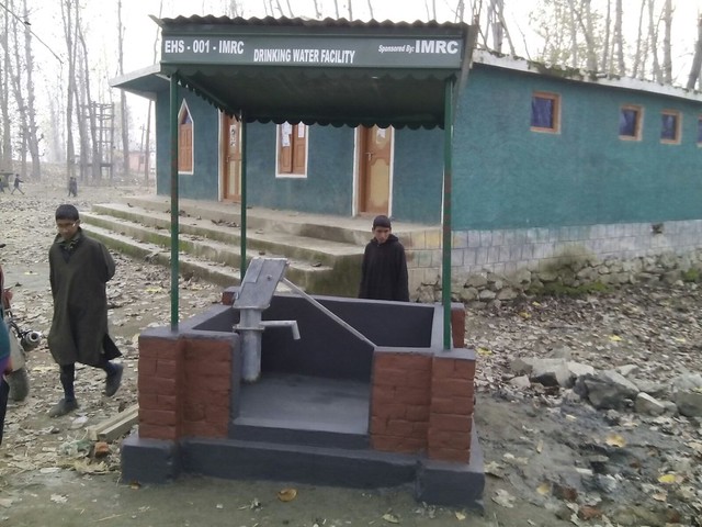 US-based IMRC starts project to install Tube wells for clean water access in Kashmir villages