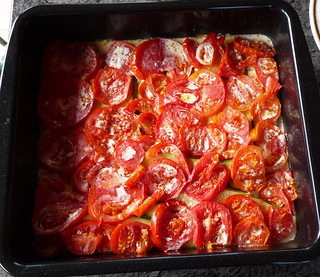 Tomaten-Zuccini-Gratin
