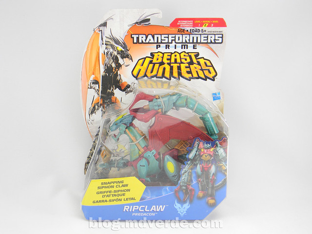 Transformers Ripclaw Deluxe - Transformers Prime Beast Hunters - caja