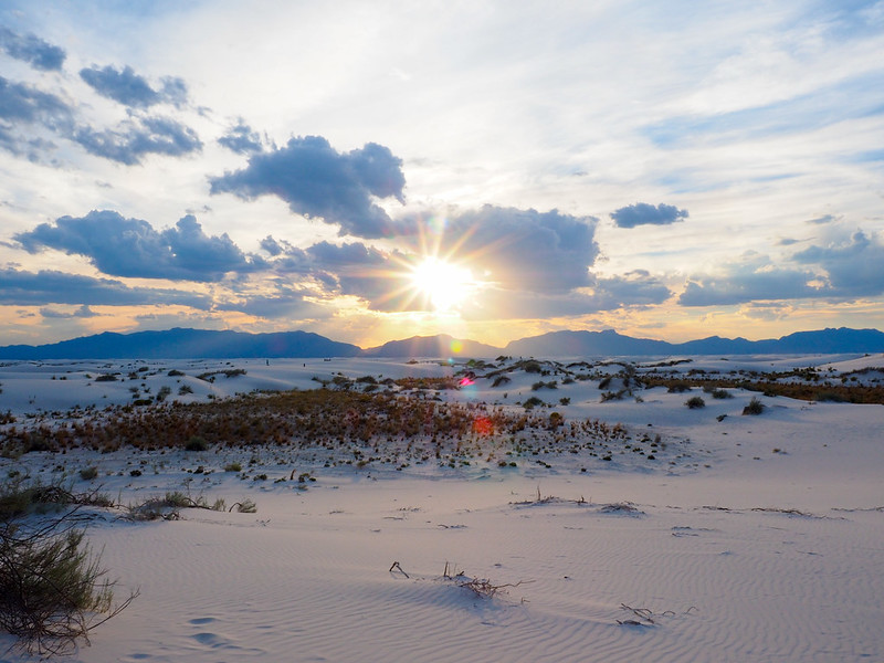 White Sands National Monument in New Mexico