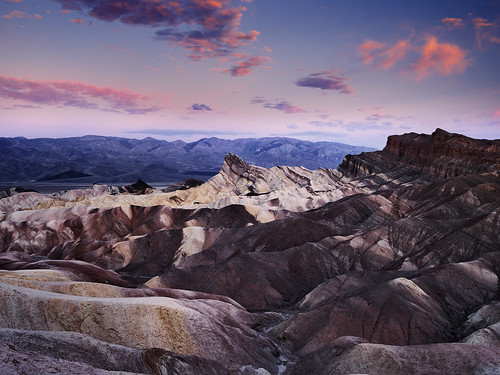 zabriskie point death valley national park california united states usa us america desert amargosa range mountains badlands rocks sunrise