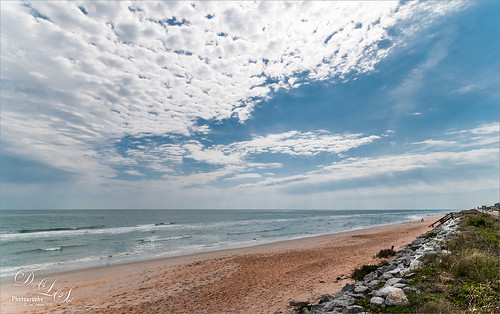 HDR image of Flagler Beach, Florida