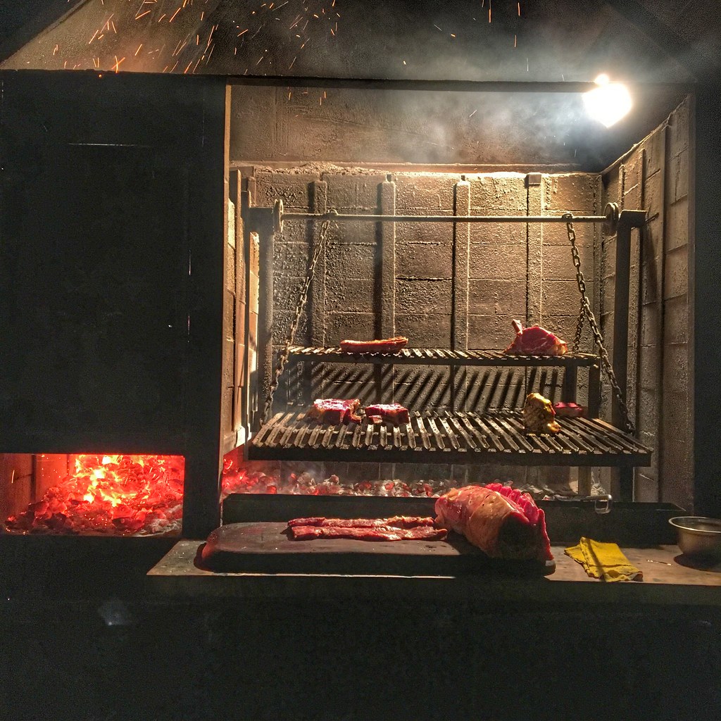 Grilled meat at 1884