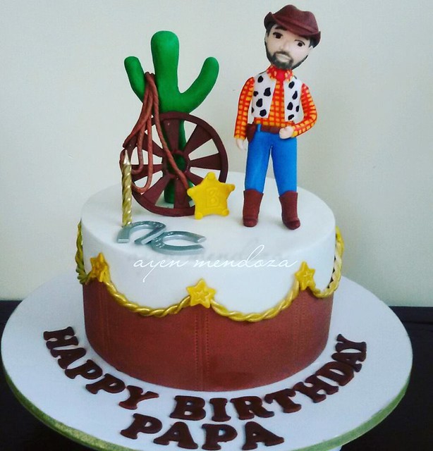 Edible Cowboy Themed Cake by Ayen Hernandez Mendoza