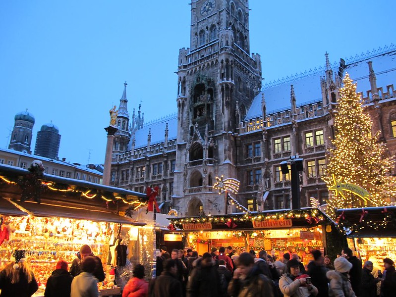 Christmas market in Munich, Germany