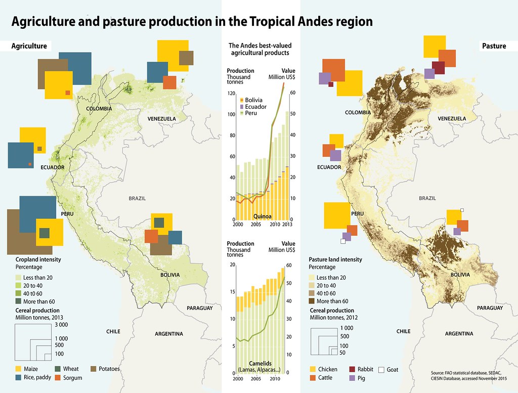 Agriculture and pasture production in the Tropical Andes region |  GRID-Arendal