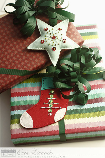 Sneak Peek of Beaded Holiday Stitch Kit
