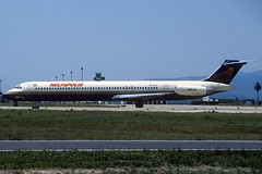 Heliopolis MD-83 SU-ZCA BCN 03/08/1997