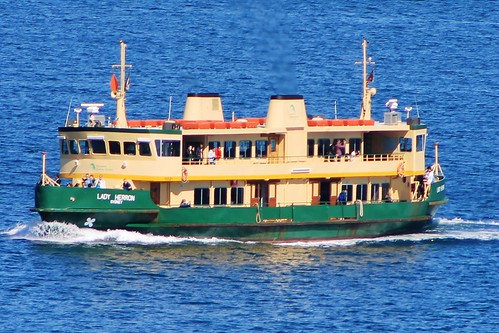 Sydney ferry Lady Herron on Sydney Harbour