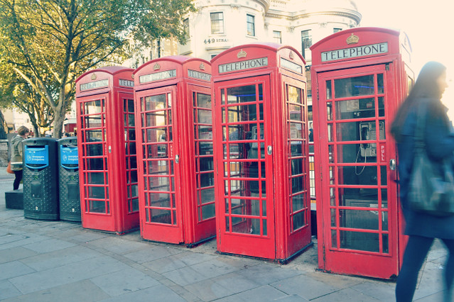telephone box london