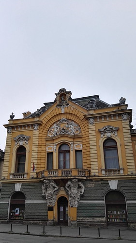 city cloudy library subotica szabadka városi könyvtár szerbia