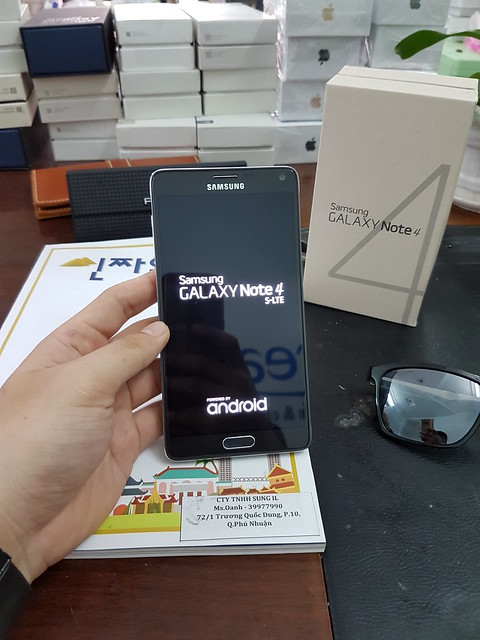 Samsung Note 4 N916 - Likenew full box full phụ kiện zin