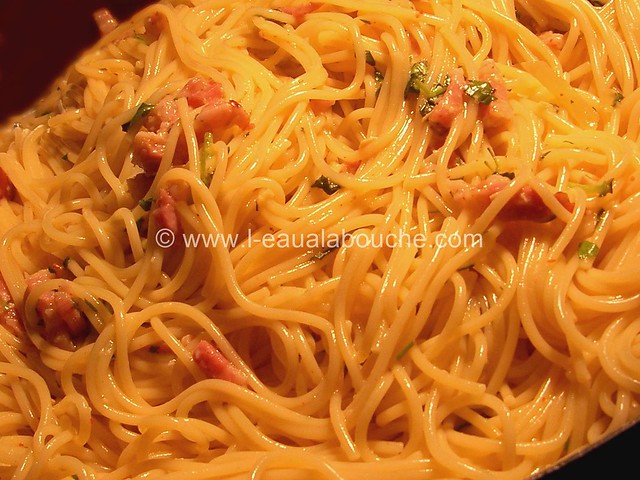 Spaghetti Carbonara à la Romaine © Ana Luthi Tous droits réservés 007