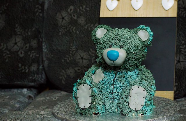 Teddy Bear Cake by Sana Nazakat Ali Raja of THE SUGAR BOX