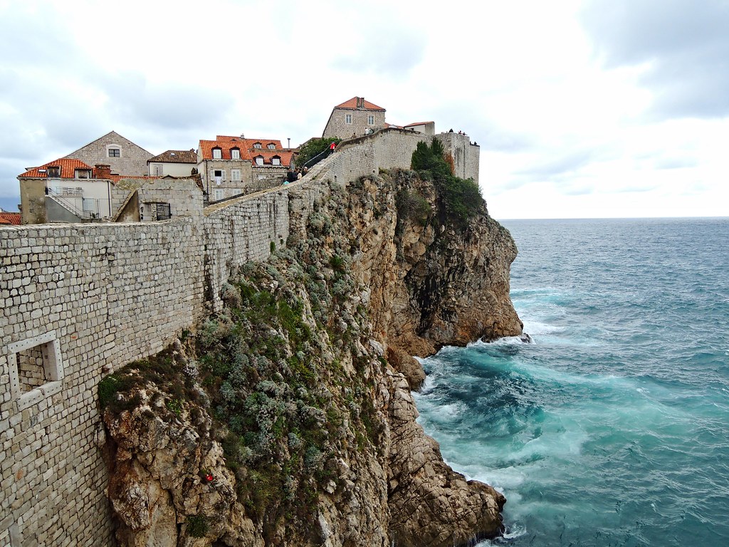 Walls of Dubrovnik, Dubrovnik, Dalmatia, Croatia