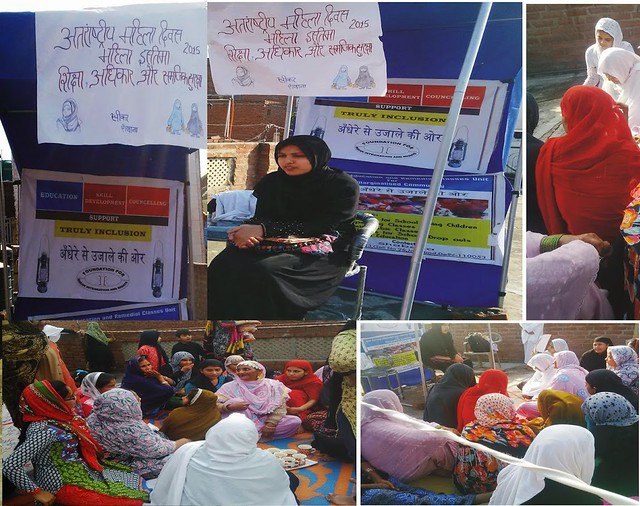 Women attend an 'Istima' organised by FIIR