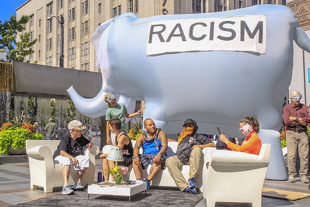 Racism: The Elephant in the room from Flickr via Wylio