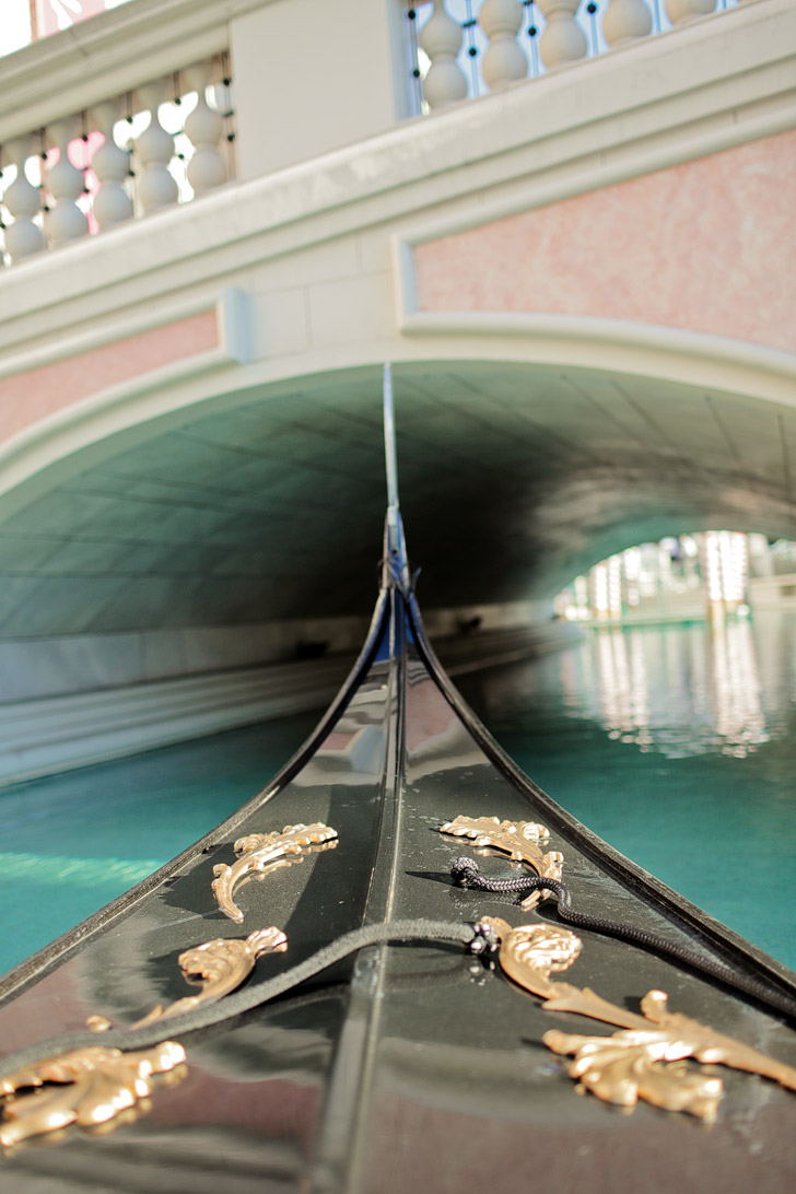 The Venetian Gondola Ride Las Vegas.