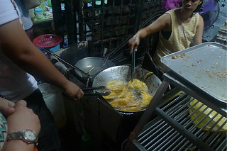 Vigan - Empanada on fying pan