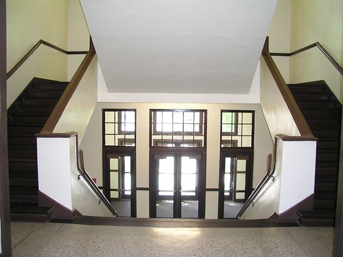 city school montana mt stairway highschool staircase miles custercounty milescity ccdhs