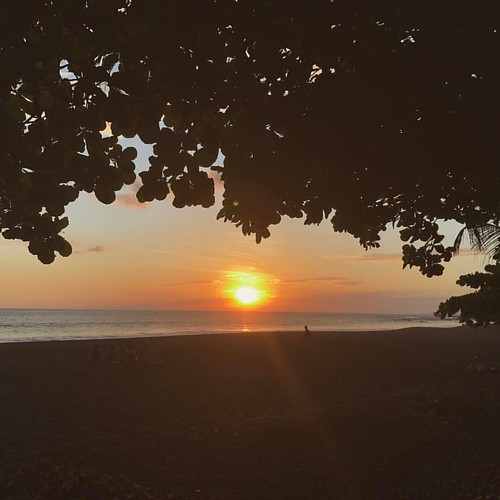 iphoneography beach playahermosa sunset costarica