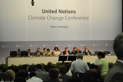 ADP第十次談判於2015年8月31日至9月4日在德國波昂舉行。圖片來源：UNclimatechange（CC BY 2.0）