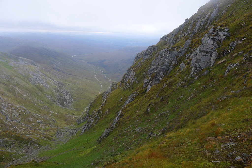 The crags of Sgurr nan Conbhairean