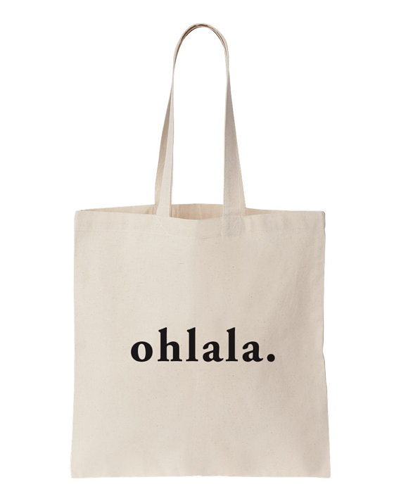 Ohlala tote bag