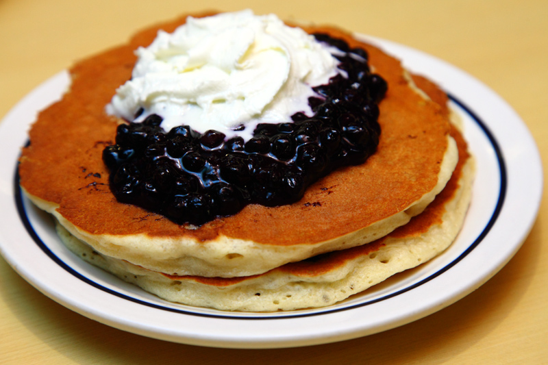 Blueberry-pancake