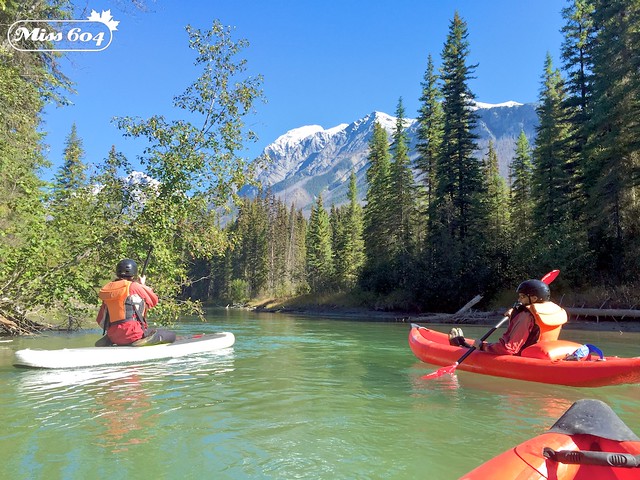 Kayaking in the Rockies
