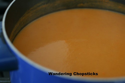 Thai-Style Pumpkin Carrot Coconut Curry Soup 8