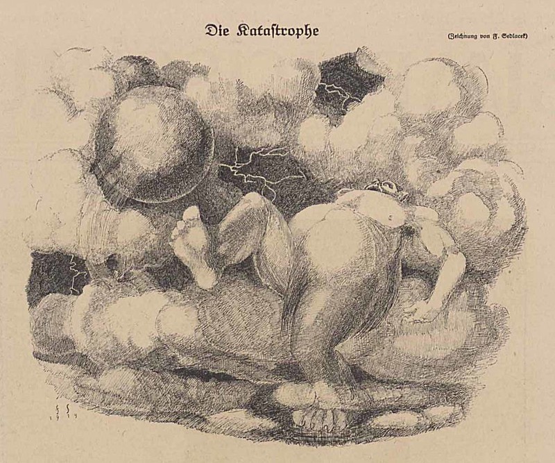 Franz Sedlacek - The Catastrophe, 1919