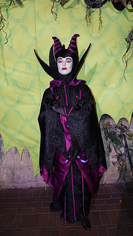 Maleficent at Disneyland Halloween Party