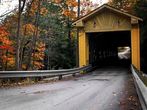 autumn coveredbridge ashtabula